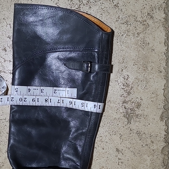 FRYE Dorado Gray Riding Boots Size 9 - Picture 12 of 12